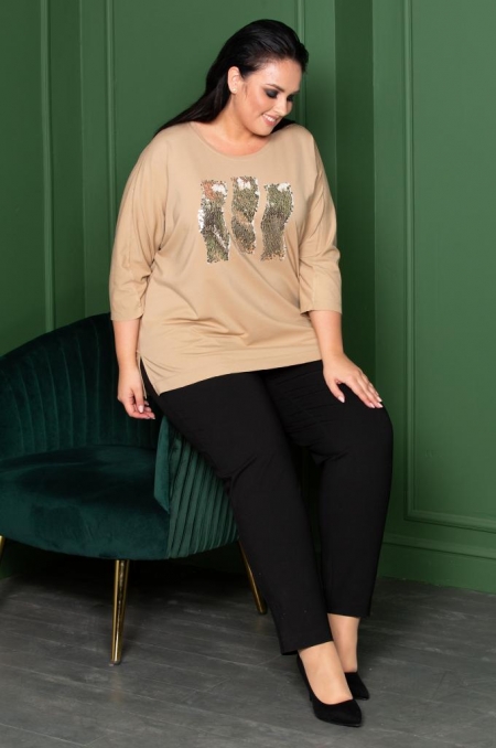 БЛУЗОН СИТИ цвет сливочный