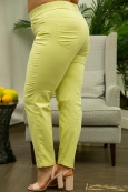 БРЮКИ АВОКАДО цвета лимонный