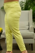 БРЮКИ АВОКАДО цвета лимонный