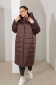 ПАЛЬТО ДОННА цвет кофе