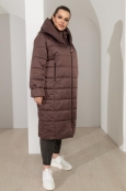 ПАЛЬТО ДОННА цвет кофе