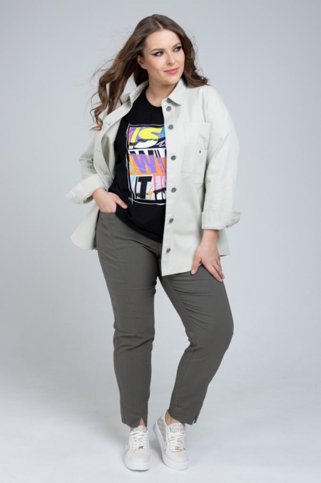 БРЮКИ МАРТИНИ цвет серый