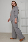 КОСТЮМ ИНТРИГА цвет серый