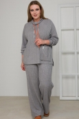 КОСТЮМ ИНТРИГА цвет серый