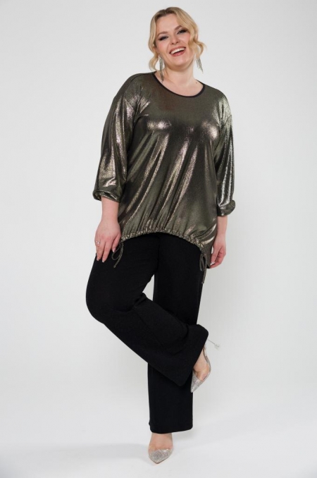 БЛУЗА СПРАЙТ цвет бронзовый