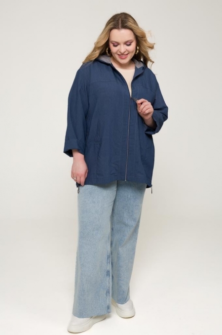 ВЕТРОВКА КЛАЙД цвет деним