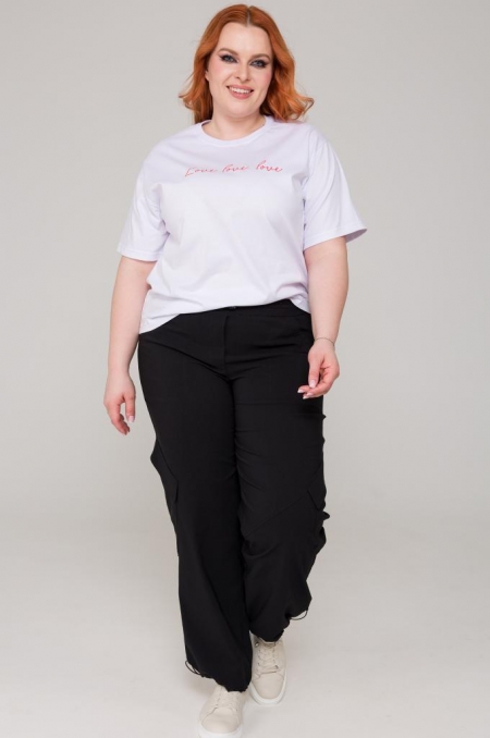 БРЮКИ АДЕЛЬ цвет черный