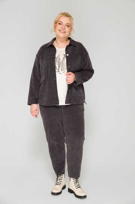 ЖАКЕТ (Бомбер) ГАЛАКТИКА цвет графитовый