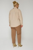 БЛУЗА ЭРМИТАЖ цвет бежевый