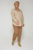БЛУЗА ЭРМИТАЖ цвет бежевый