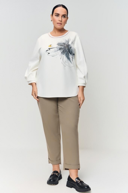 БЛУЗА СНЕЖАНА цвет экрю