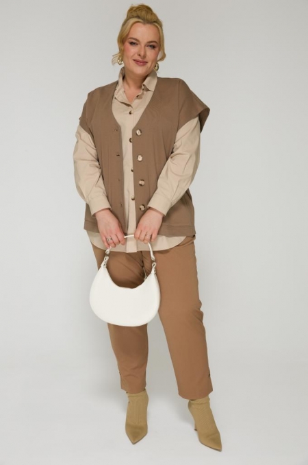 ЖИЛЕТ САЛЕРНО цвет бежевый