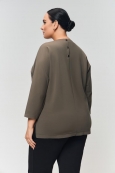 БЛУЗА СИТИ цвет хаки