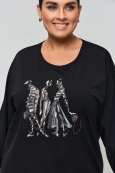 БЛУЗА СИТИ цвет черный
