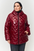 КУРТКА ЗАТЕЯ цвет винный