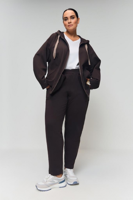 КОСТЮМ ЭСТЕЛЬ цвет шоколадный