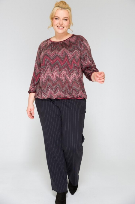 БЛУЗА МАНИСТА цвет бордовый