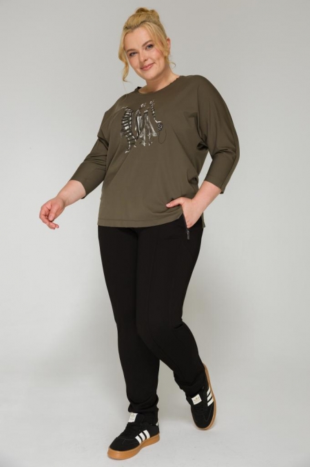 БРЮКИ БЕНИДОРМ цвет черный