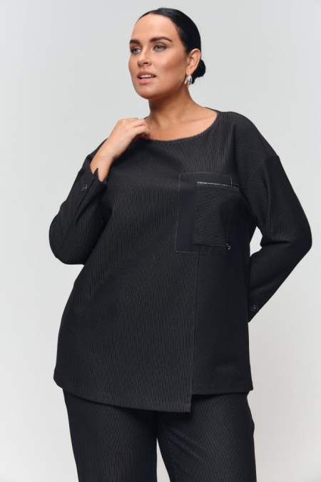 БЛУЗА АМЕТИСТ цвет черный