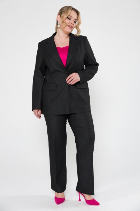 КОСТЮМ с БРЮКАМИ АЗАРТ цвет черный