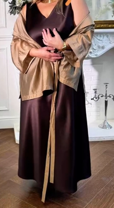 ПЛАТЬЕ ЮЛА цвет шоколадный