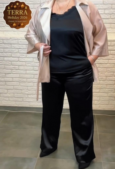 Топ ЛУИЗА цвет черный