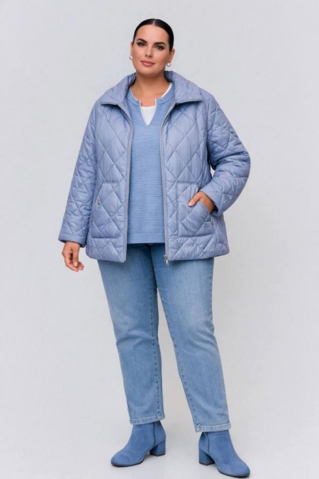 КУРТКА ДОРОТЕЯ цвет серо-голубой