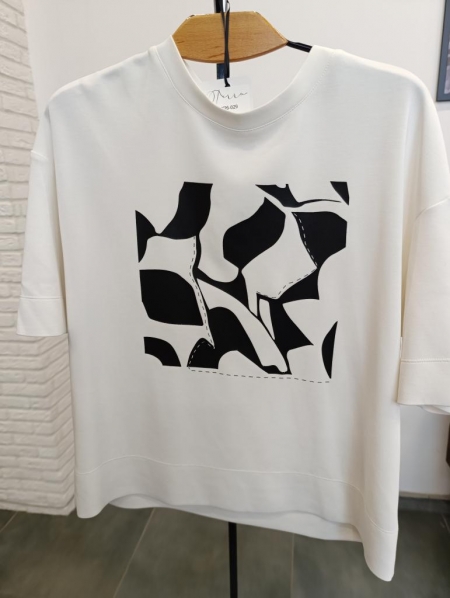 БЛУЗА ХЛОЯ цвет экрю