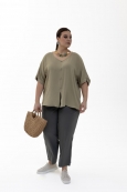 БЛУЗА ЛЮТИК цвет оливковый