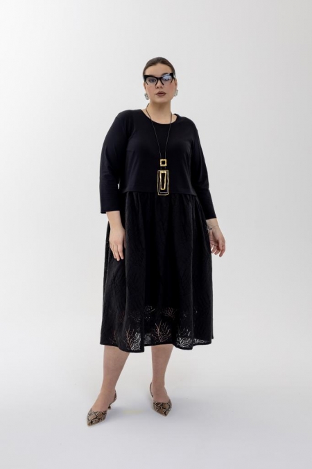 ПЛАТЬЕ ФЛОБЕР цвет черный