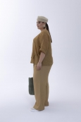 КОСТЮМ с БРЮКАМИ СЮИТА цвет песочный
