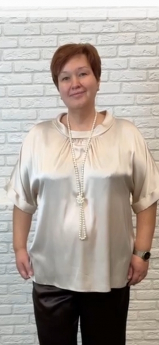 БЛУЗА СОФИЯ цвет экрю
