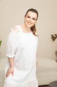 ПЛАТЬЕ ЭЛИТА цвет экрю